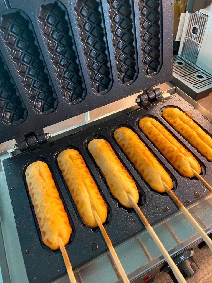 Zur Miete: Waffeleisen/ Waffeln/Lolly Waffeln