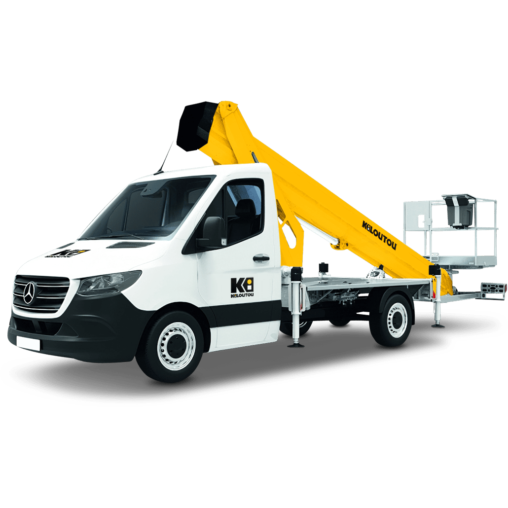 LKW-Teleskop Arbeitsbühne – 7,49 t – 30,00 m – Korbarm mieten