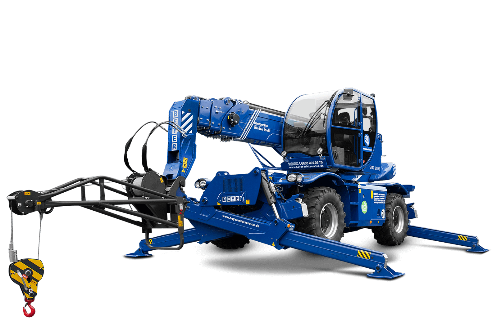 TSR 2160 mit Gittermast Winde 2 t mieten