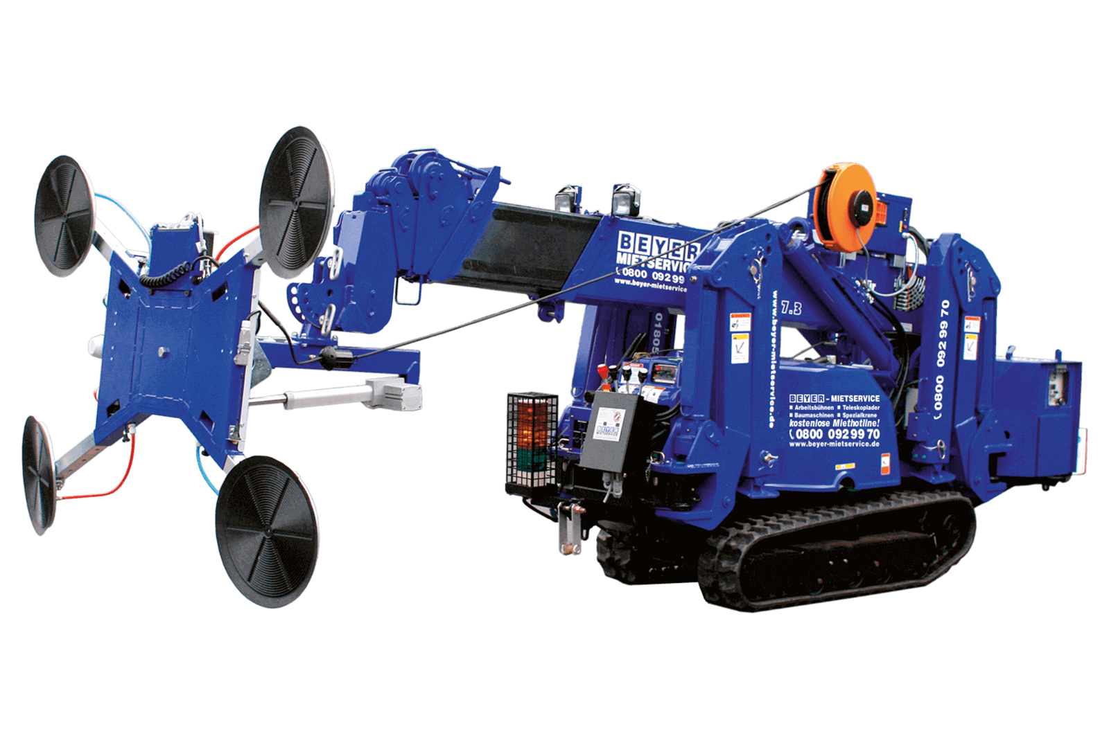 MC 87.3 D/E mit Glassaugrotor mieten
