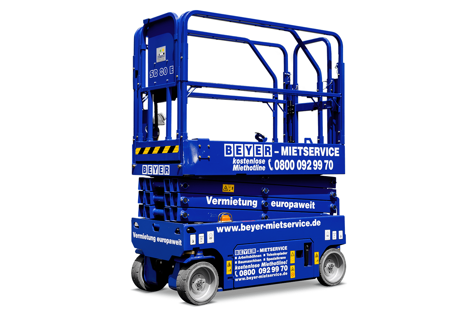 Scherenhebebühne SB 80 E mieten
