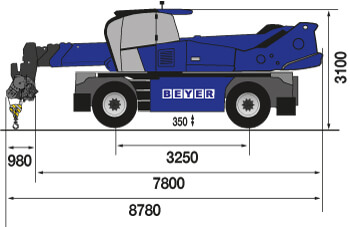 TSR 3060 II mit Seilwinde 6 t mieten – 4