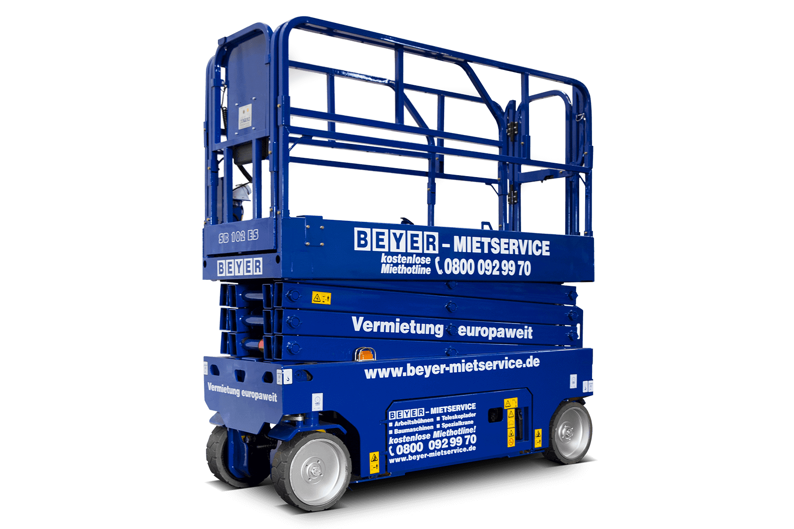 Elektro-Scherenhebebühne SB 102 ES mieten
