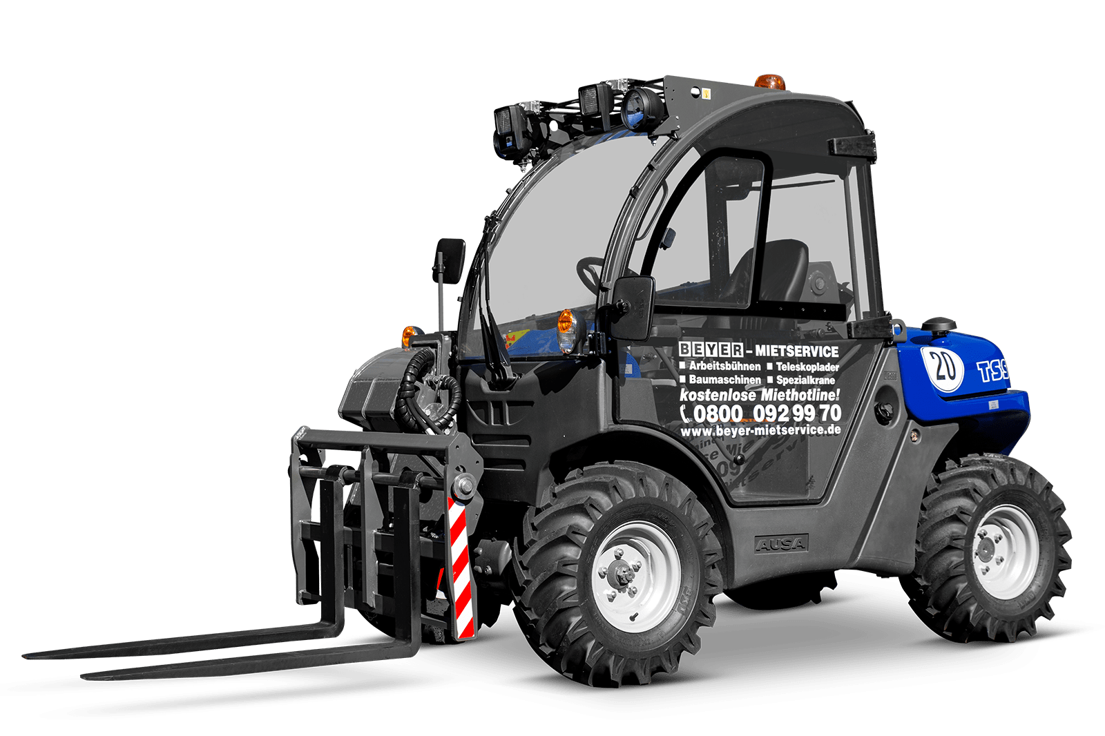 Teleskoplader TSS 414 mieten