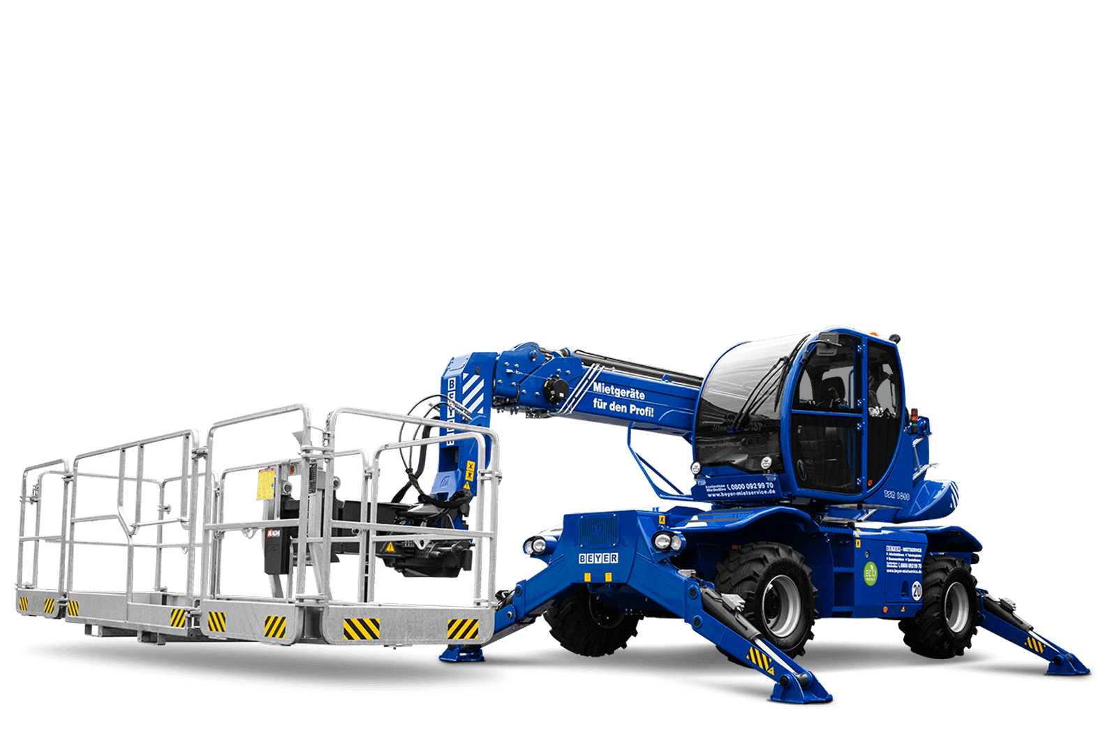 TSR 1840 mit Arbeitskorb 500 kg mieten