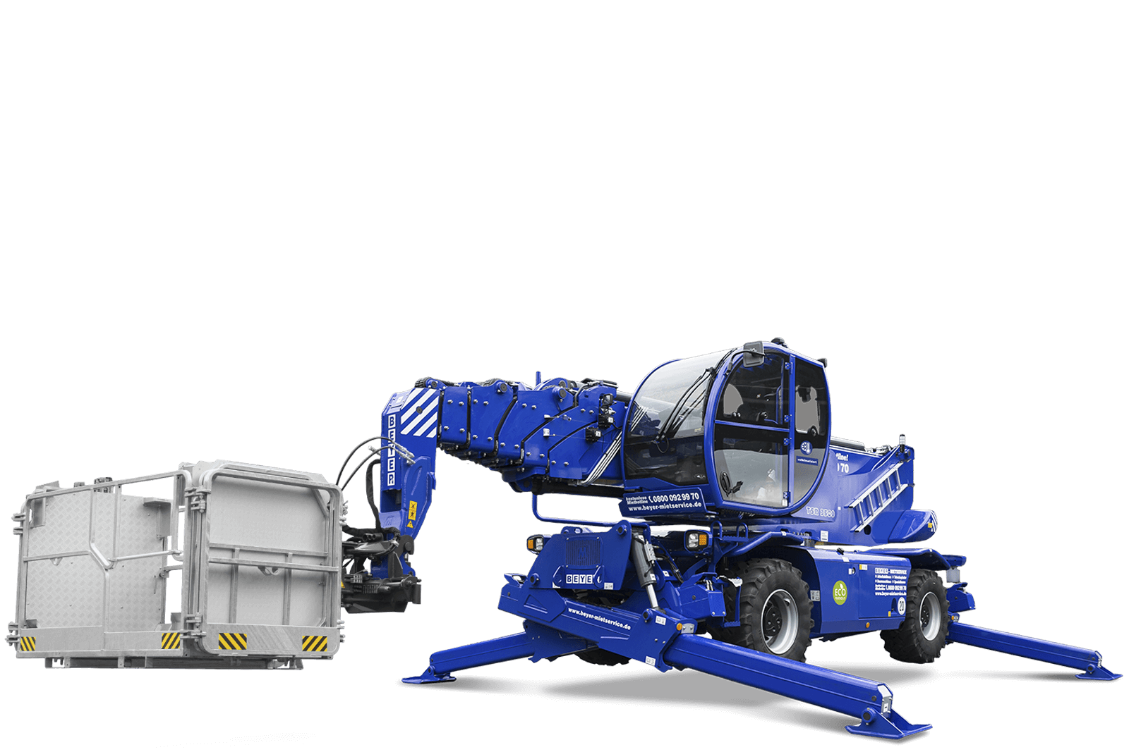TSR 3580 mit Arbeitskorb 500 kg mieten