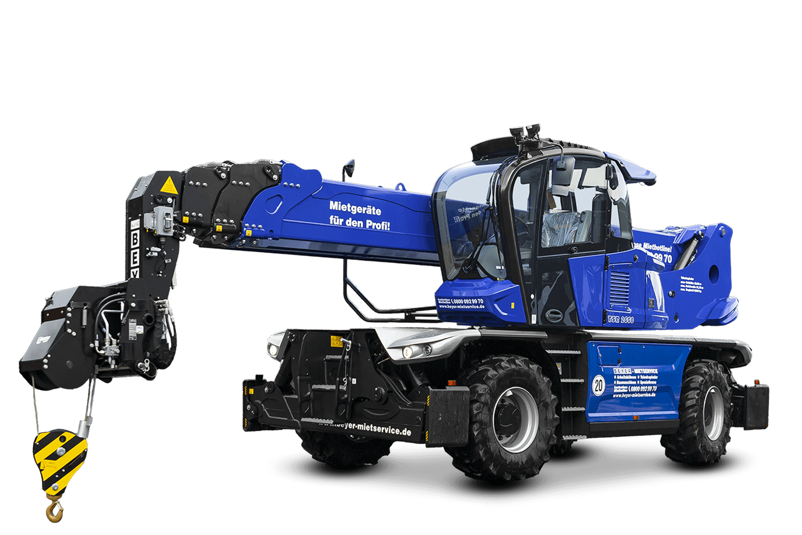 TSR 2660 mit Seilwinde 6 t mieten