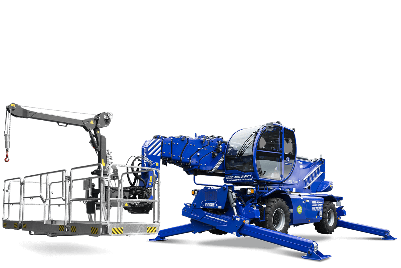 TSR 3580 mit Arbeitskorb-Winde mieten