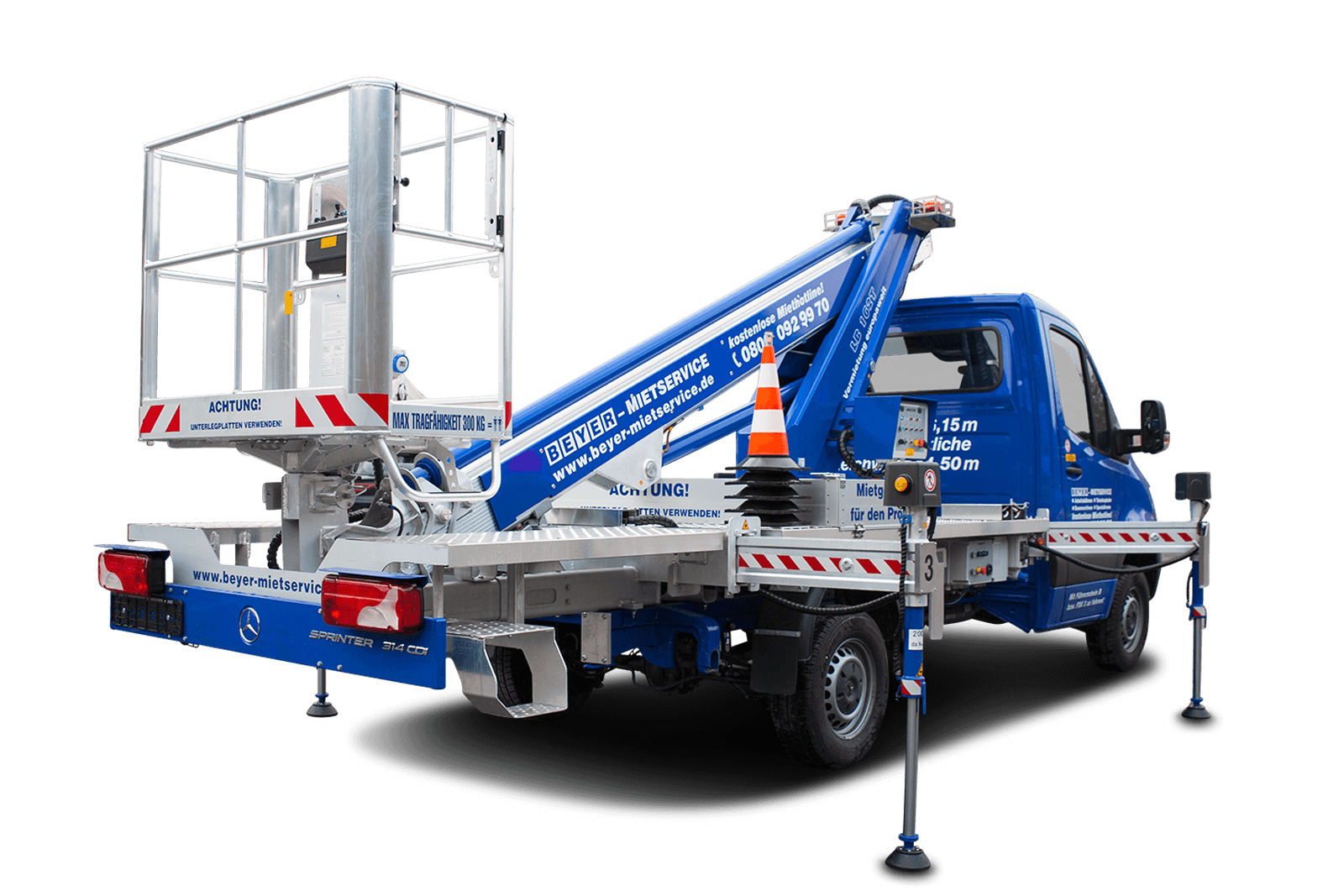 LKW-Hubarbeitsbühne LB 162 T mieten