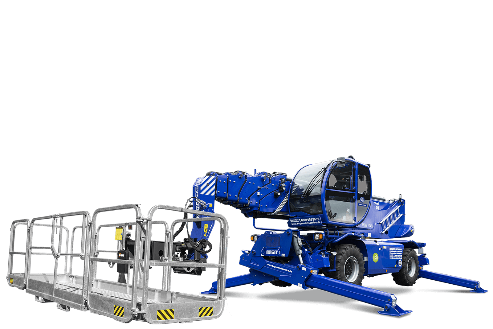TSR 3580 mit Arbeitskorb 1000 kg mieten