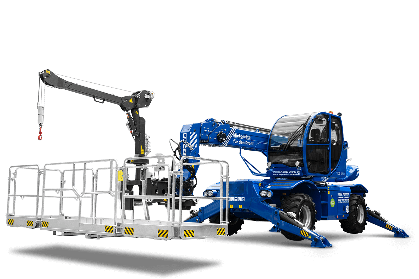 TSR 1840 mit Arbeitskorb und Winde mieten