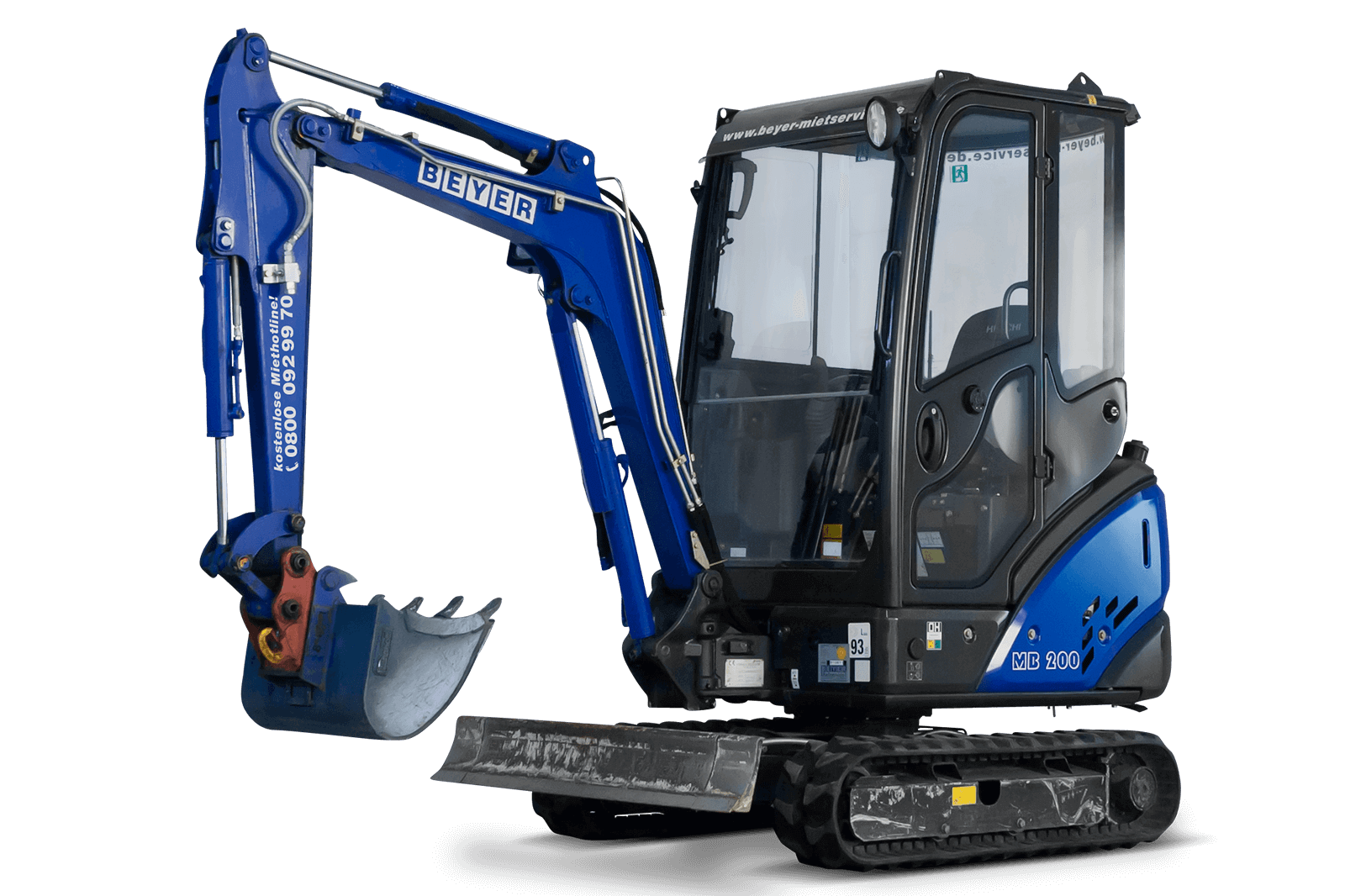Minibagger MB 200 mieten