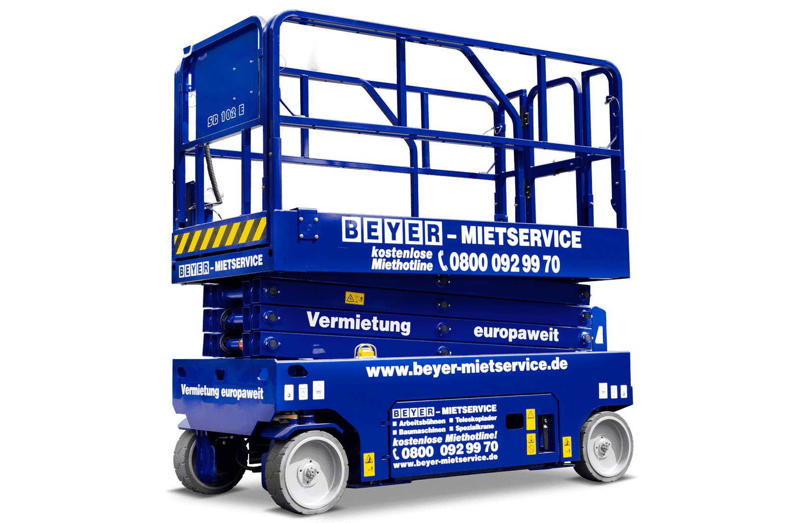 Scherenbühne SB 102 E mieten