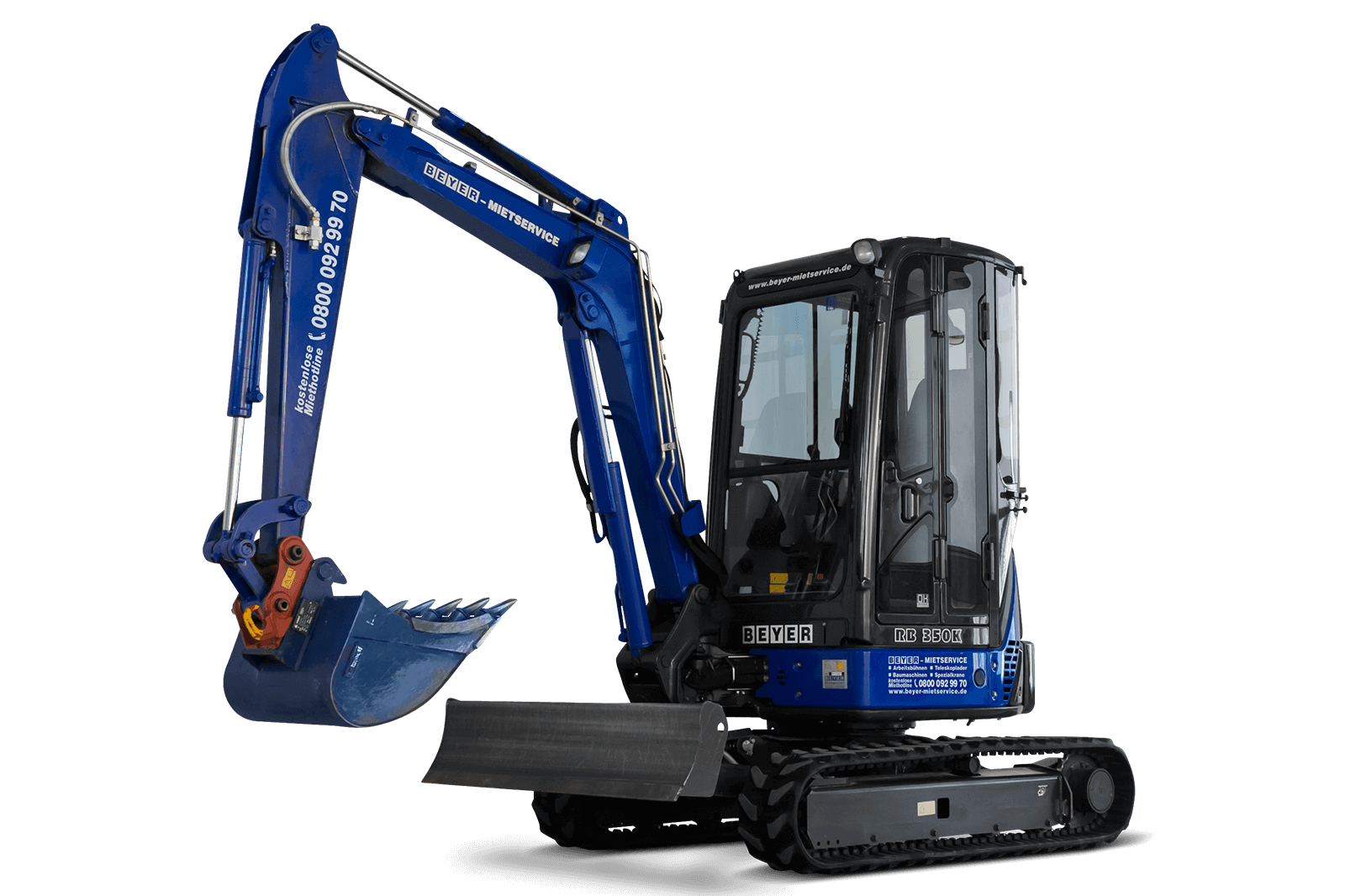 Raupenbagger RB 350 K mieten