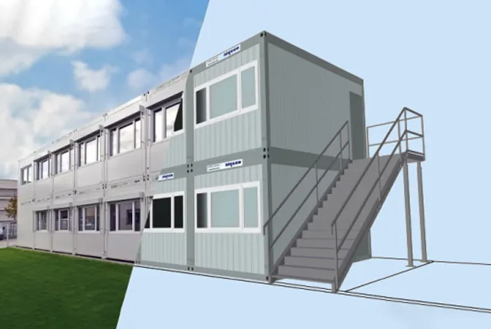 Bürocontainer ORIGIN (Basic) mieten – Raumcontainer – 2