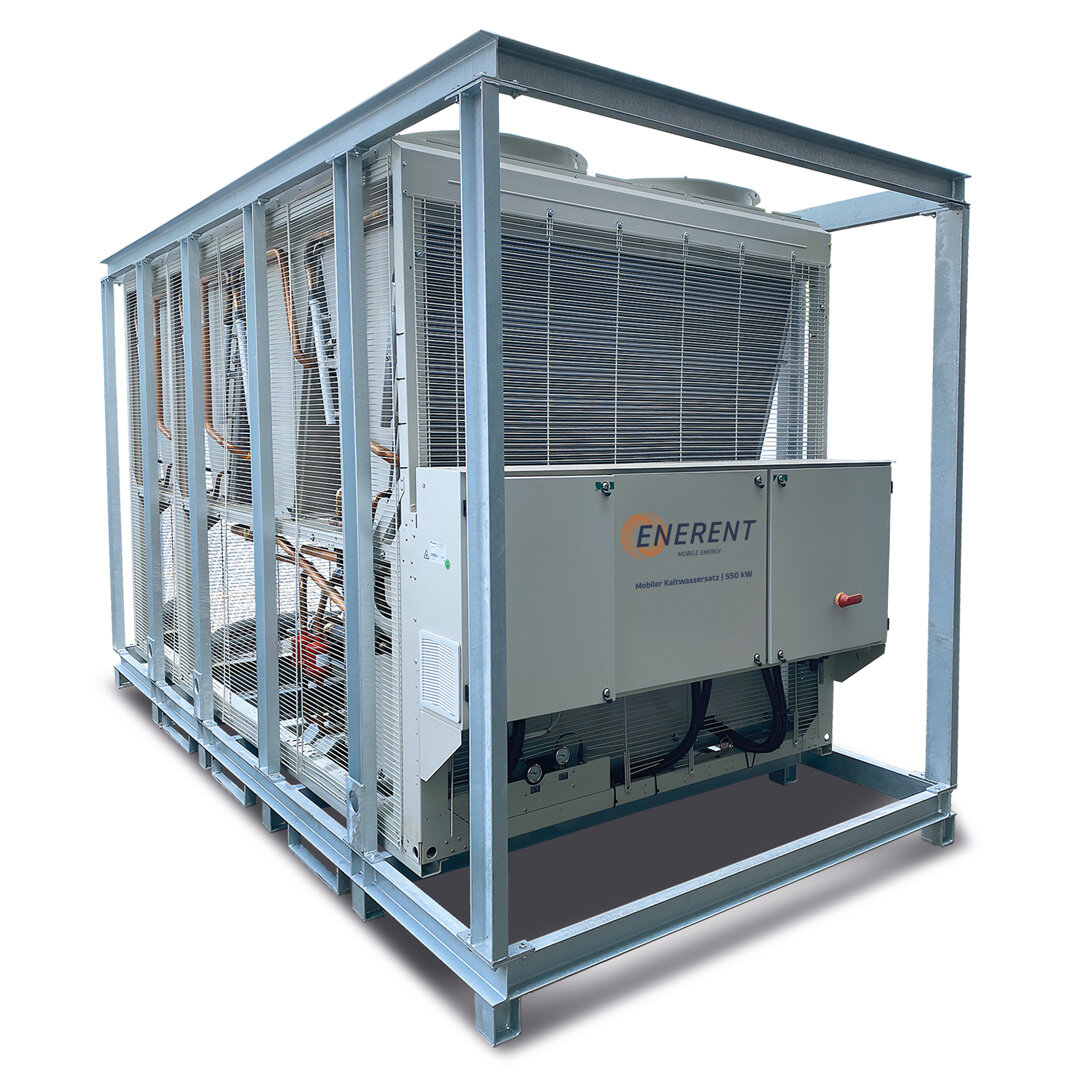 Mobiler Kaltwassersatz ERKZE500V – 500 kW mieten