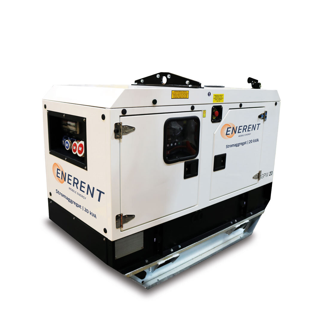Notstromaggregat ERNSE20V – 20kva mieten