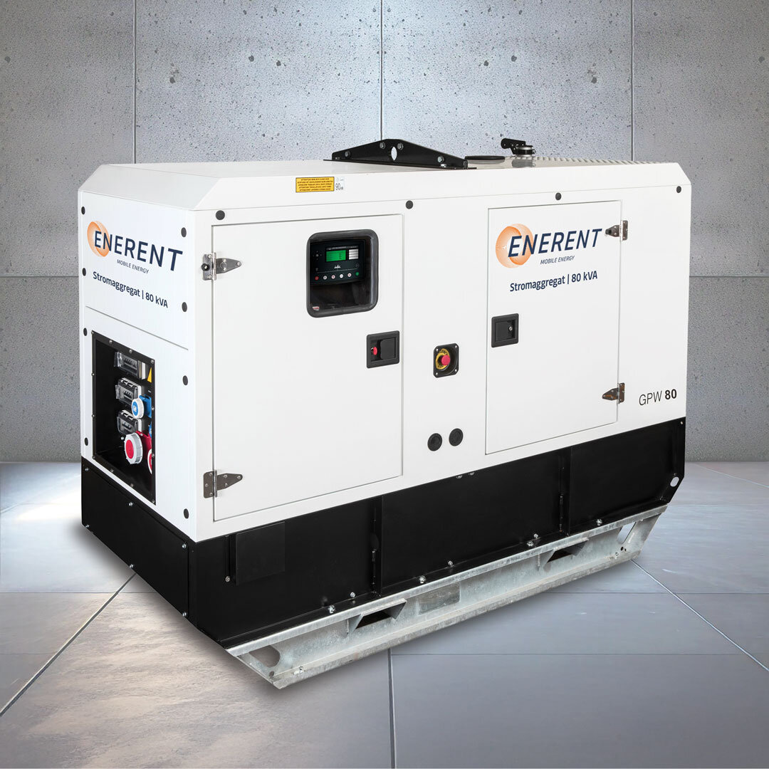 Notstromaggregat ERNSE80M – 80kva mieten – 2
