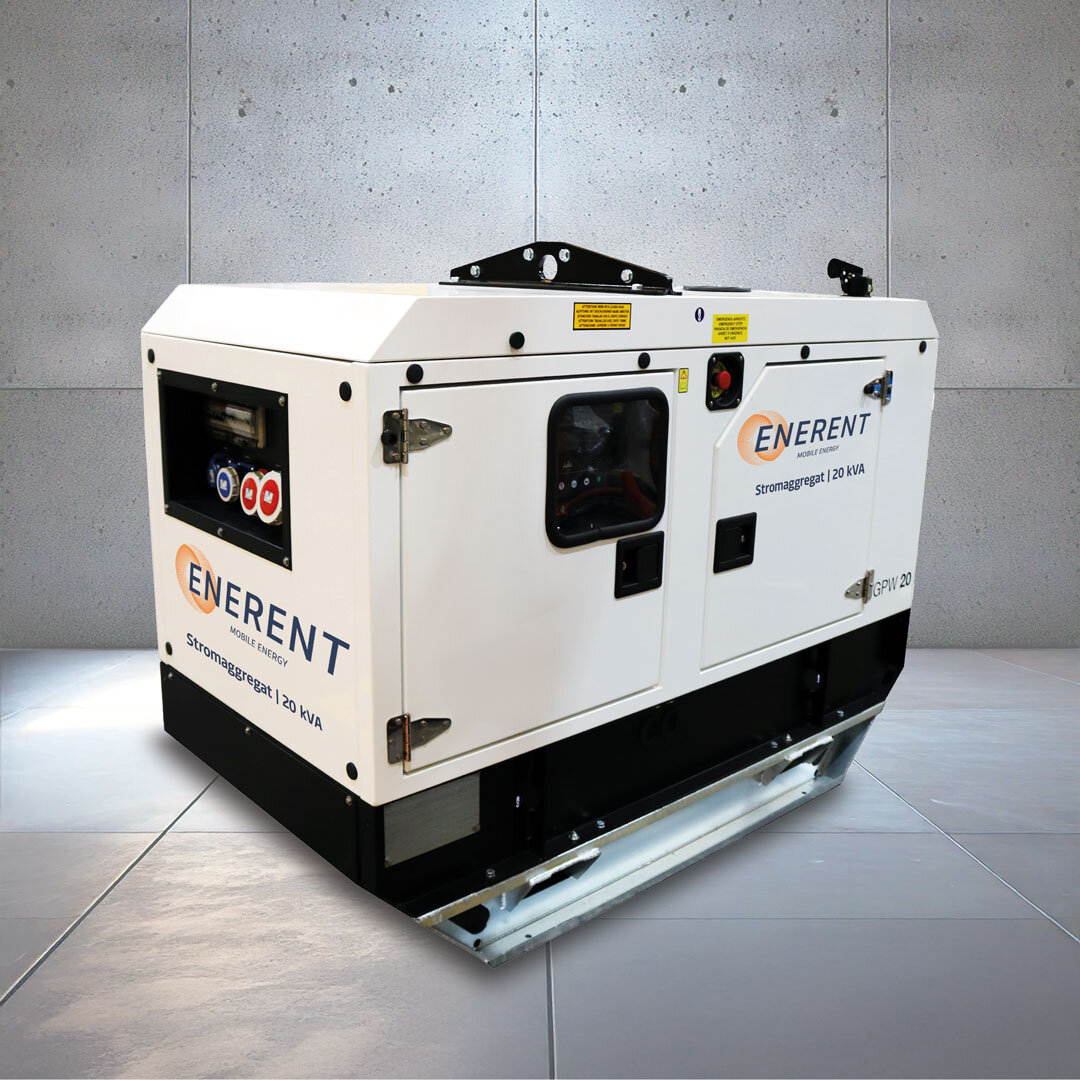Notstromaggregat ERNSE20M – 20kva mieten – 2