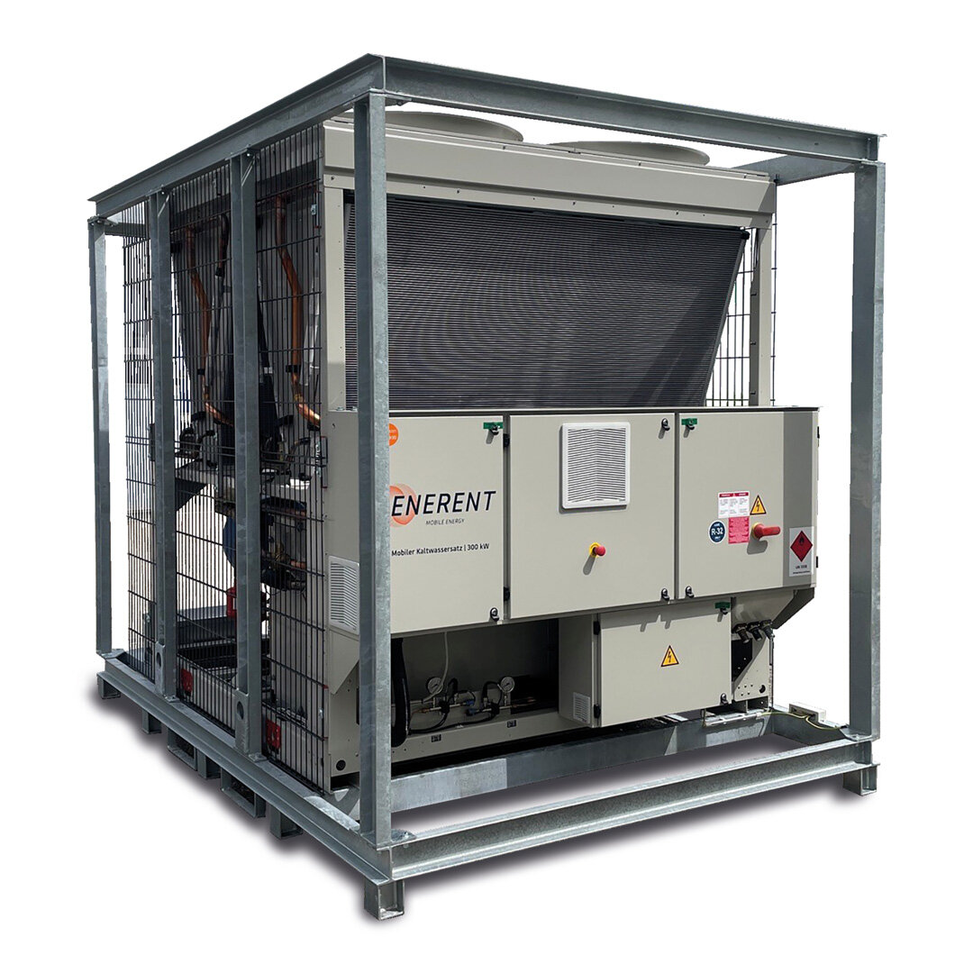 Mobiler Kaltwassersatz ERKZE300M – 300 kW mieten – 2
