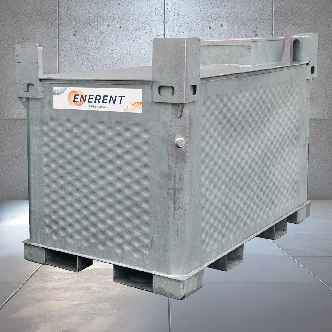Mobiler Heizöltank ERZTA3000V – 3.000l mieten – 2