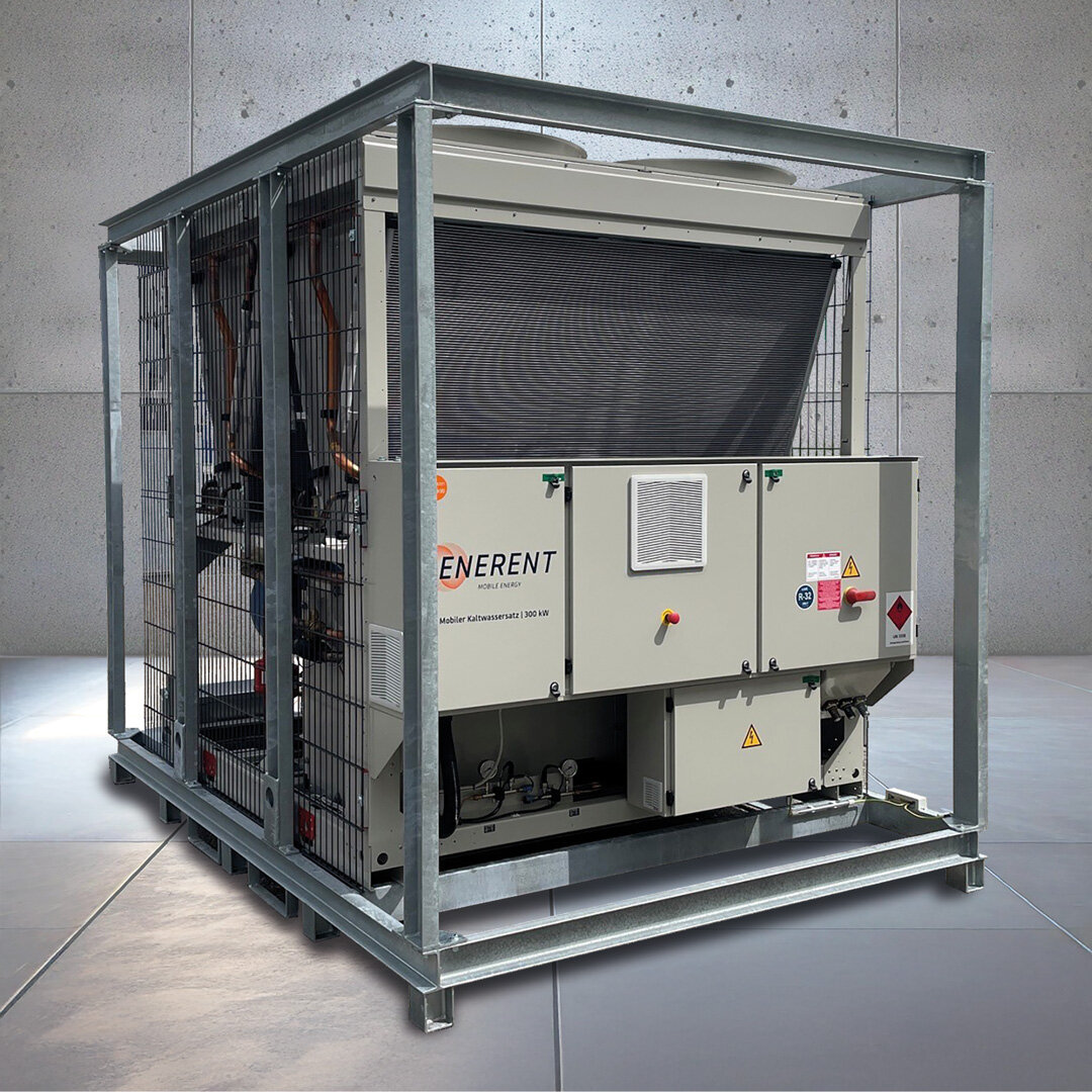 Mobiler Kaltwassersatz ERKZE300M – 300 kW mieten