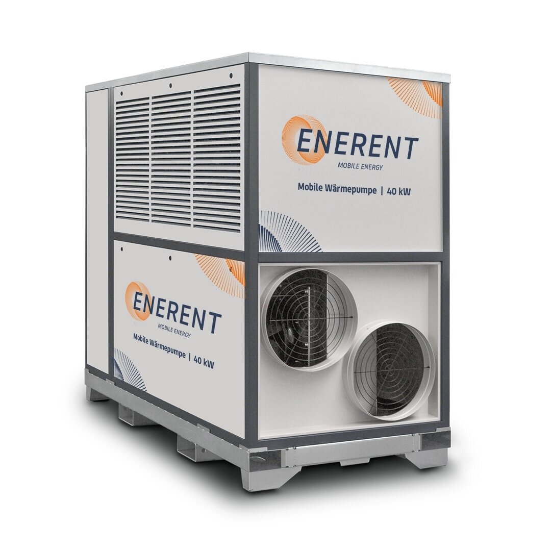 Mobile Wärmepumpe ERWLL40M – 40 kW mieten