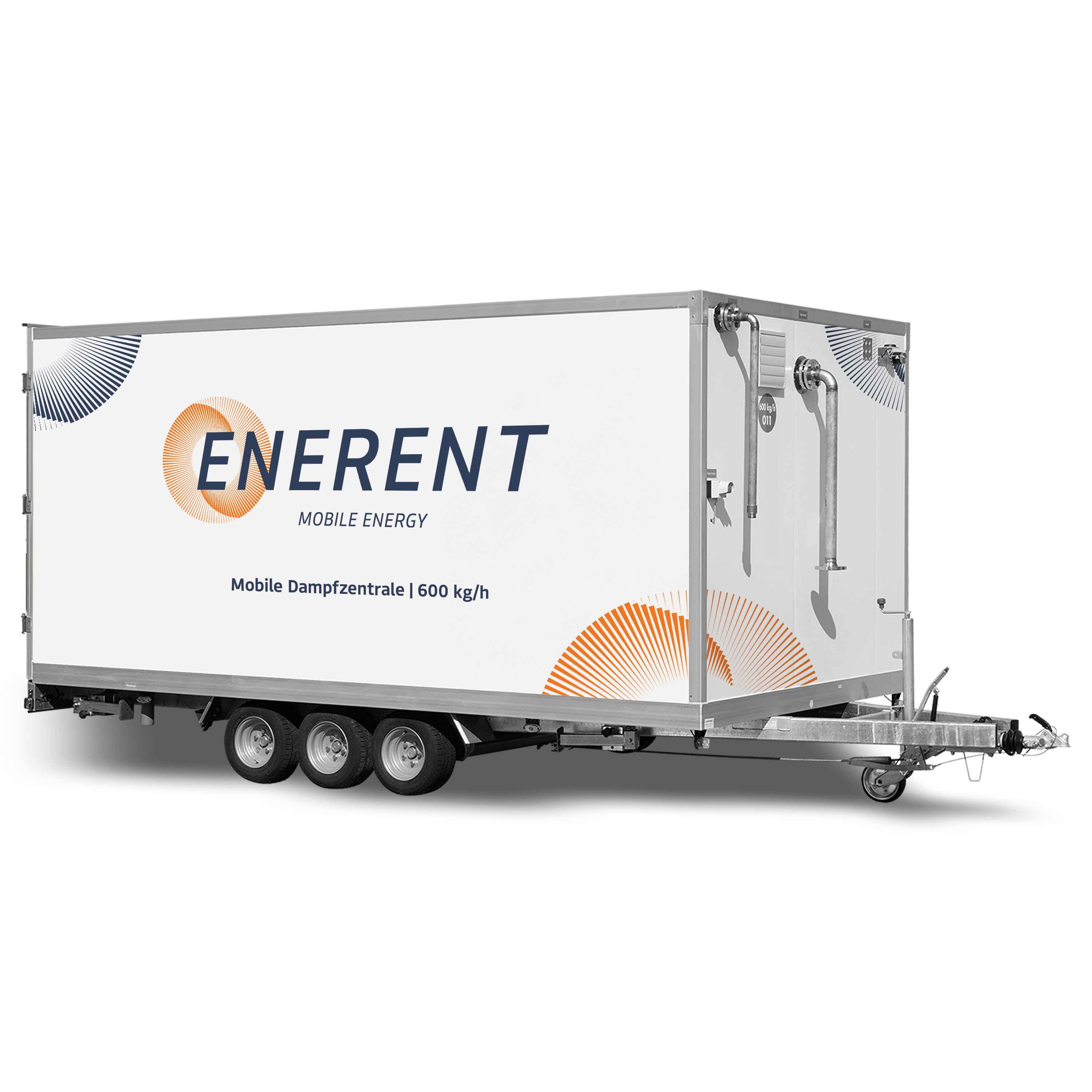 Mobiler Dampferzeuger ERDMO600M – 600 kg/h mieten