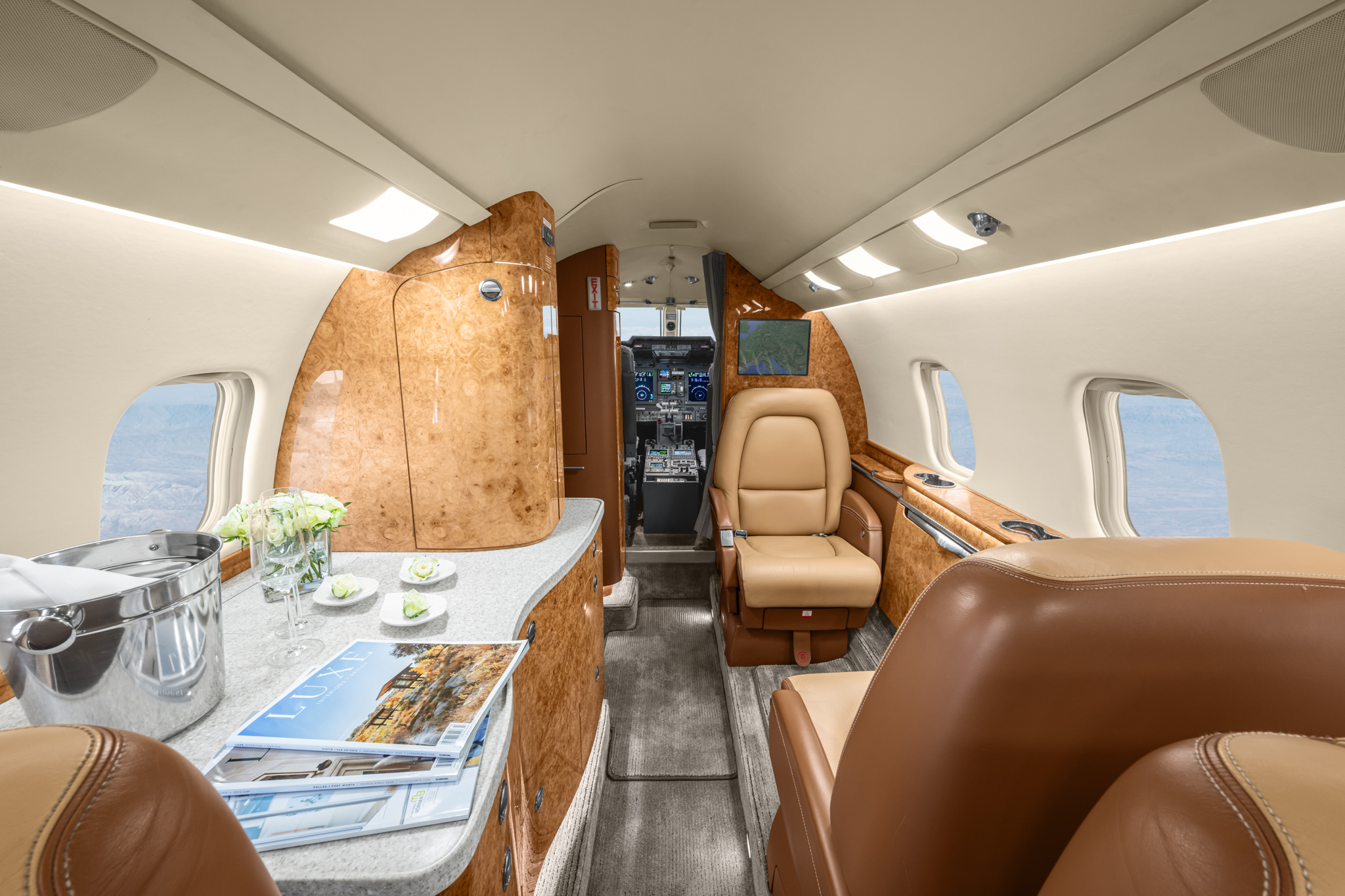 Privatjet Learjet 60XR D-CFAQ chartern / mieten