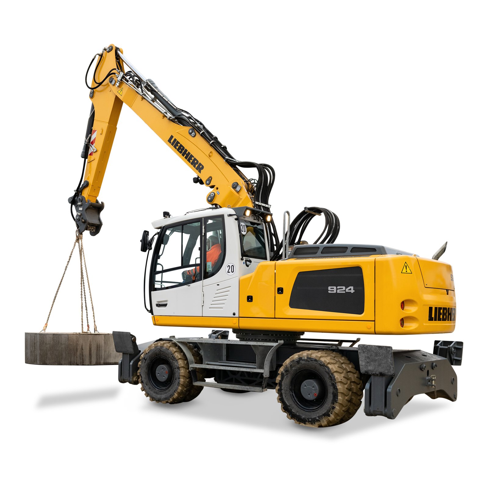 Liebherr A 924 Litronic mieten – Mobilbagger, 21,5 t Einsatzgewicht, ab 487 € netto/Tag