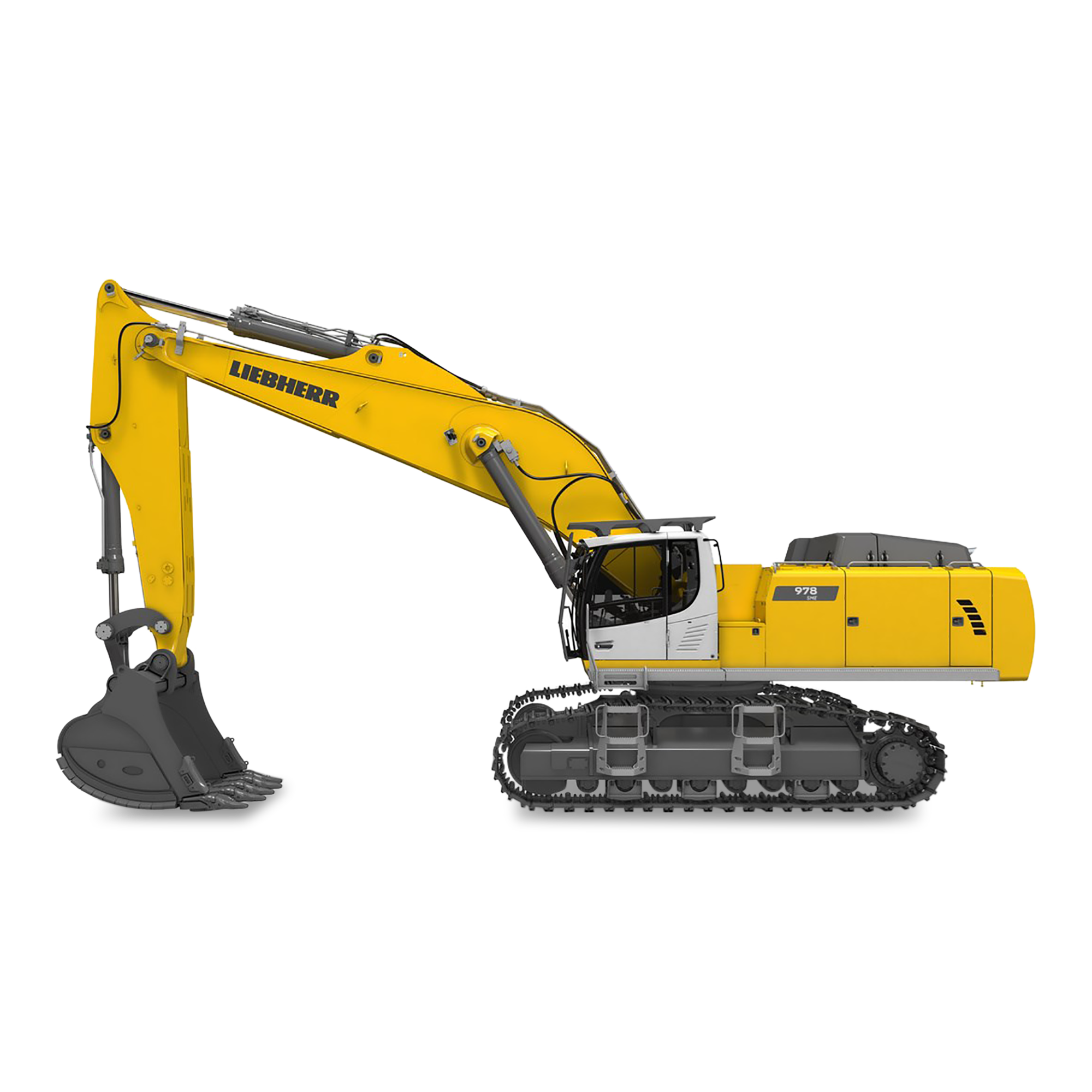 Liebherr R 978 SME Litronic mieten – Raupenbagger, 78.350 - 81.000 kg Einsatzgewicht