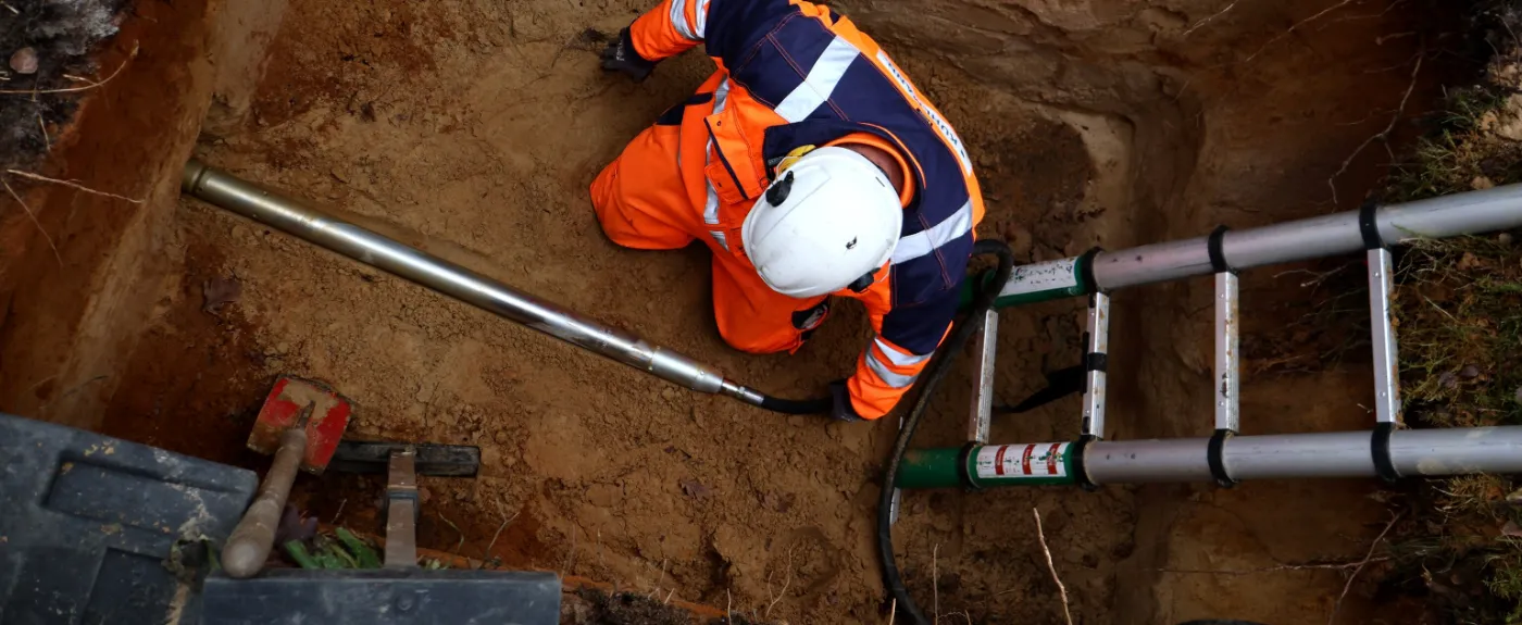 Bodendurchschlagsrakete 130 mm Durchmesser mieten – 29 Standorte deutschlandweit