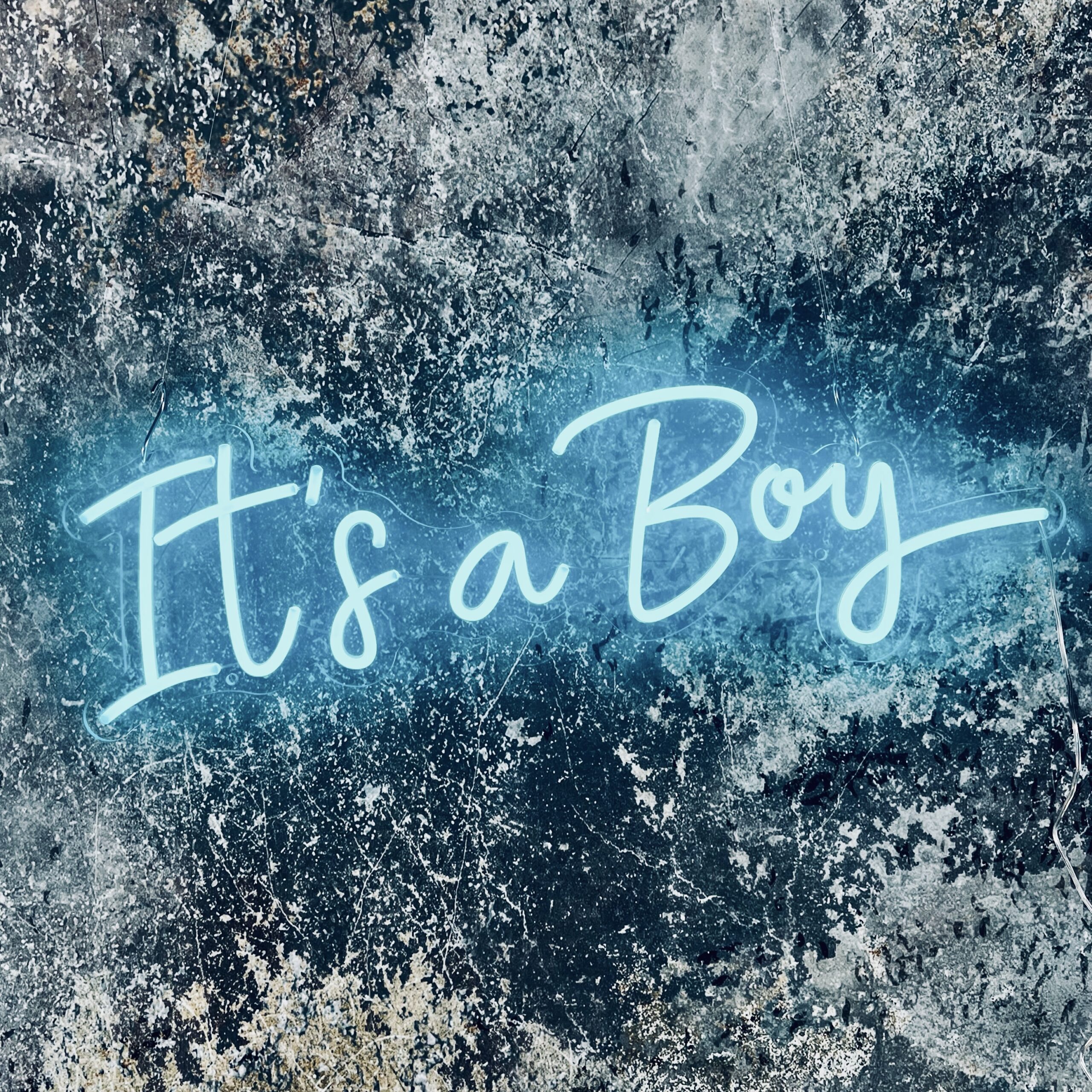 NEON-Leuchtschild „It's a Boy“ 24 x 60 cm mieten – Leipzig, ab 59 € (Fr–Mo) – 3