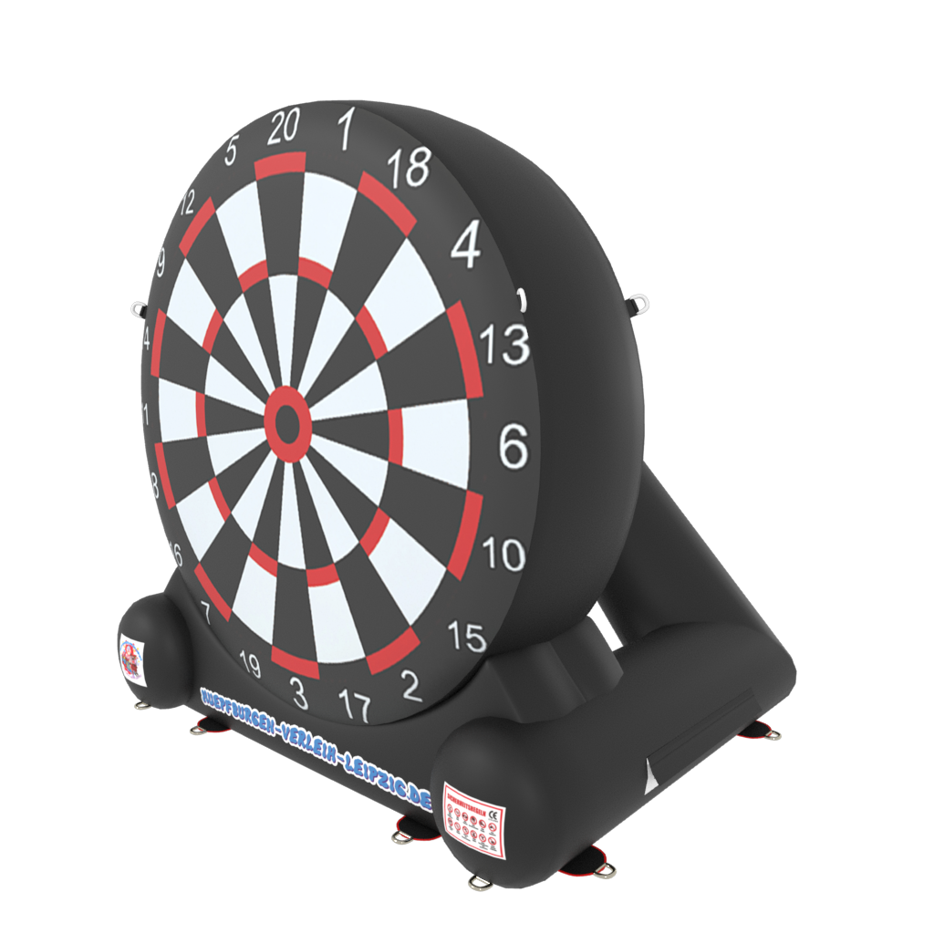 XXL Fußball Dartscheibe 4m hoch mieten – Leipzig, ab 179 €/Tag – 4
