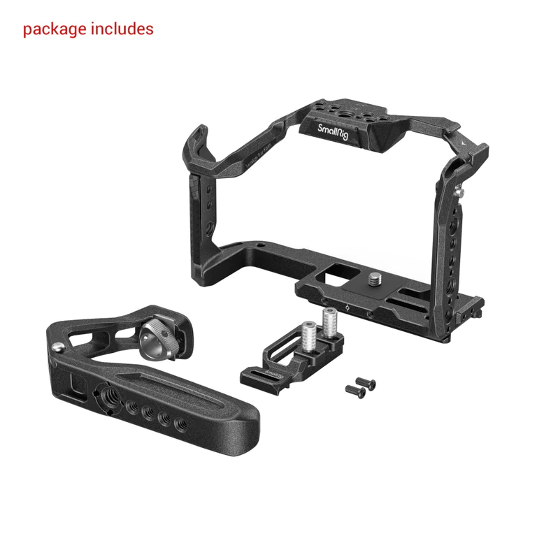 SmallRig „Black Mamba“ Serie Cage Kit für Kamera Panasonic LUMIX GH6 3441 mieten – 2