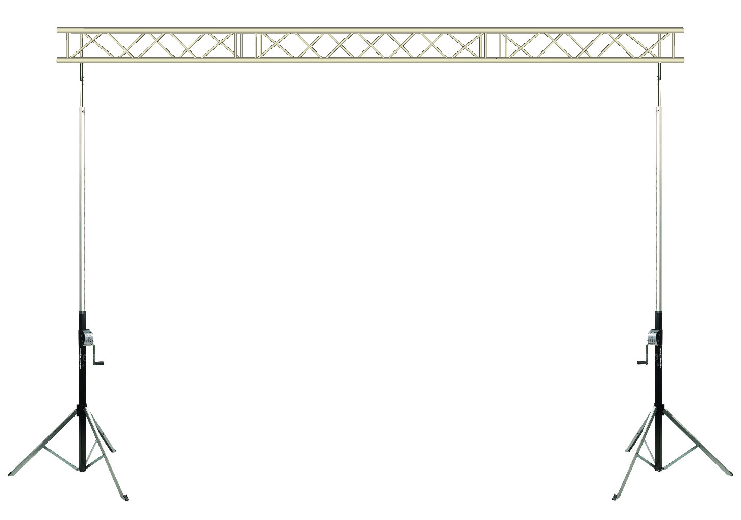Präsentations Paket 1 Leinwand 4x3 m an Traversensystem mieten – NRW, ab 160 € netto/Tag