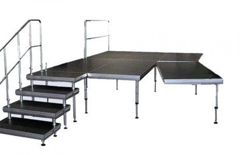 Nivtec Bühnenpaket 4x6 m mieten – NRW, ab 420 € netto/Tag