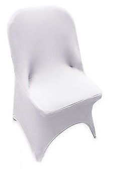 Stretch Stuhlhusse 800 x 440 x 440 mm weiß mieten – NRW, ab 2,65 € netto/Tag
