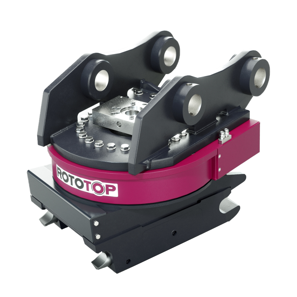 ROTOTOP MS08 mieten – drehbarer Schnellwechsler, ab 80 € netto/Tag