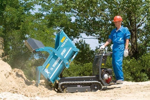 Messersi TC80 mit Selbstladeschaufel mieten – Kettendumper, ab 80 € netto/Tag – 3