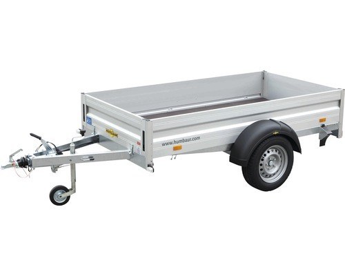 Humbaur 1300 kg mieten – Alu-Einachs-Anhänger, ab 30 € netto/Tag