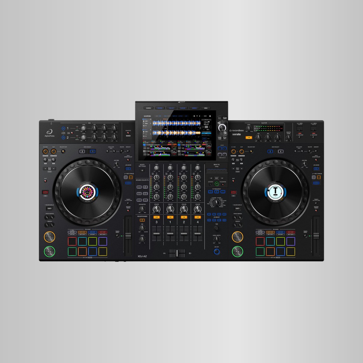 AlphaTheta XDJ-AZ mieten bei Flux Rentals – 4-Kanal All-in-One DJ-Controller