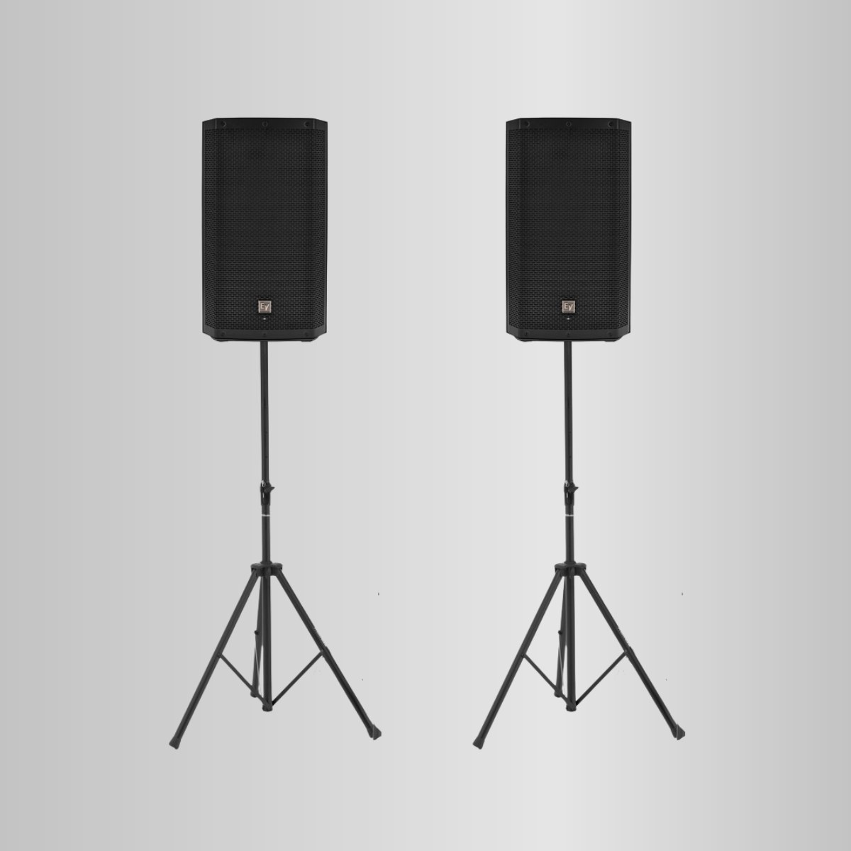 PA-Set EV ZLX-12P G2 mieten bei Flux Rentals – 2× 12″ Aktivlautsprecher, 2000 W