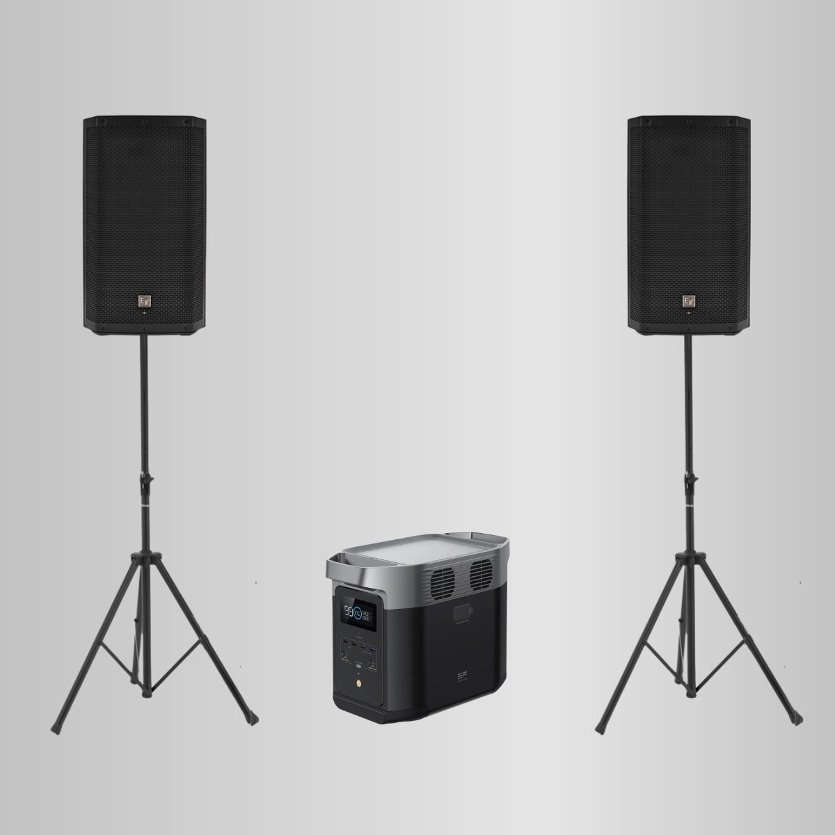 Outdoor PA Set mieten bei Flux Rentals – bis 100 Gäste
