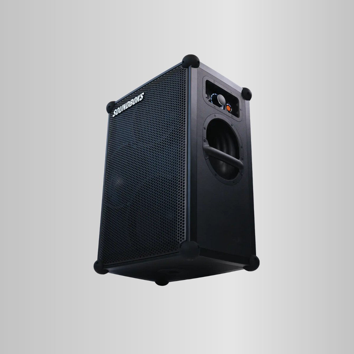 Soundboks 4 Lautsprecher mieten bei Flux Rentals – Akku-Partybox, ohne Netzstrom