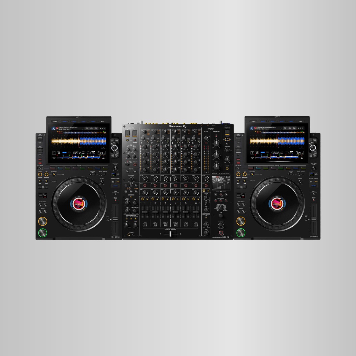 DJ Set – Pro mieten bei Flux Rentals – komplettes Set, sofort spielbereit