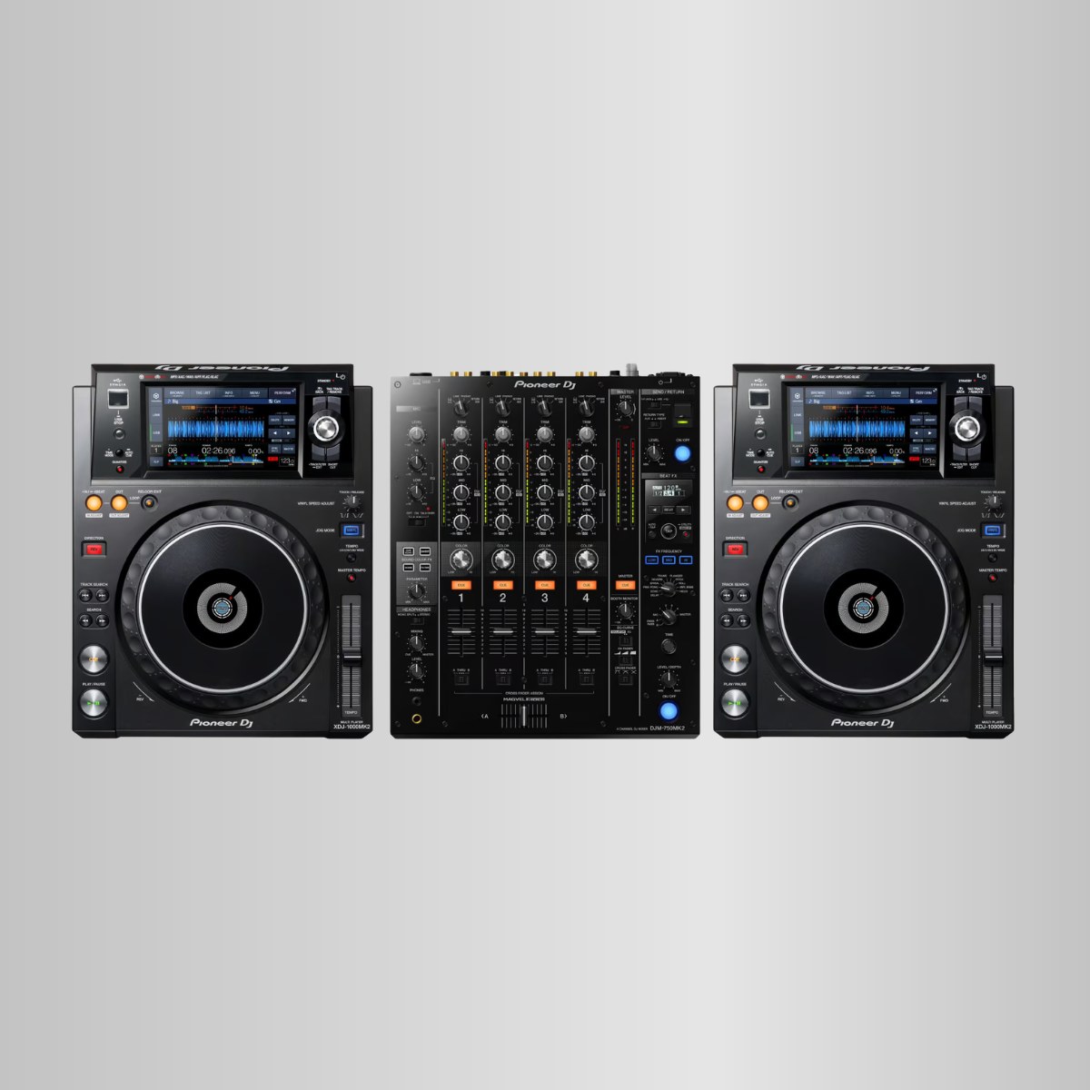 DJ Set – Standard mieten bei Flux Rentals – komplettes Set, sofort spielbereit