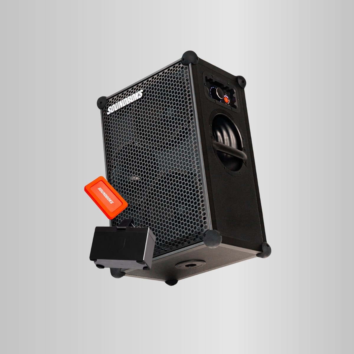 Soundboks 3 Lautsprecher mieten bei Flux Rentals – Akku-Partybox, ohne Netzstrom