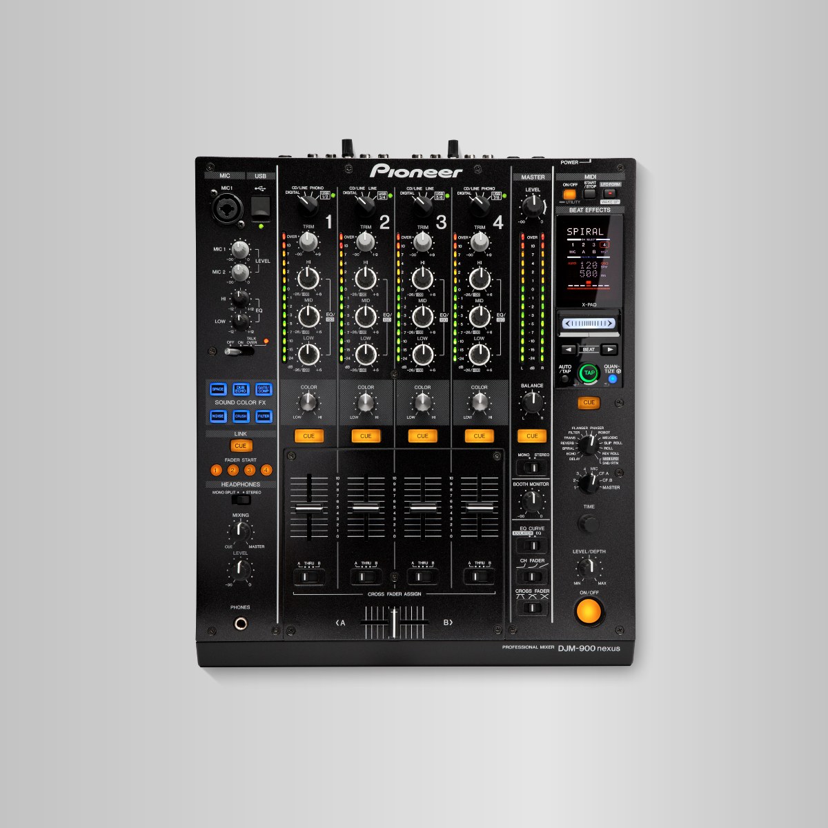 Pioneer DJM-900 Nexus mieten bei Flux Rentals – Club-Standard, geprüft