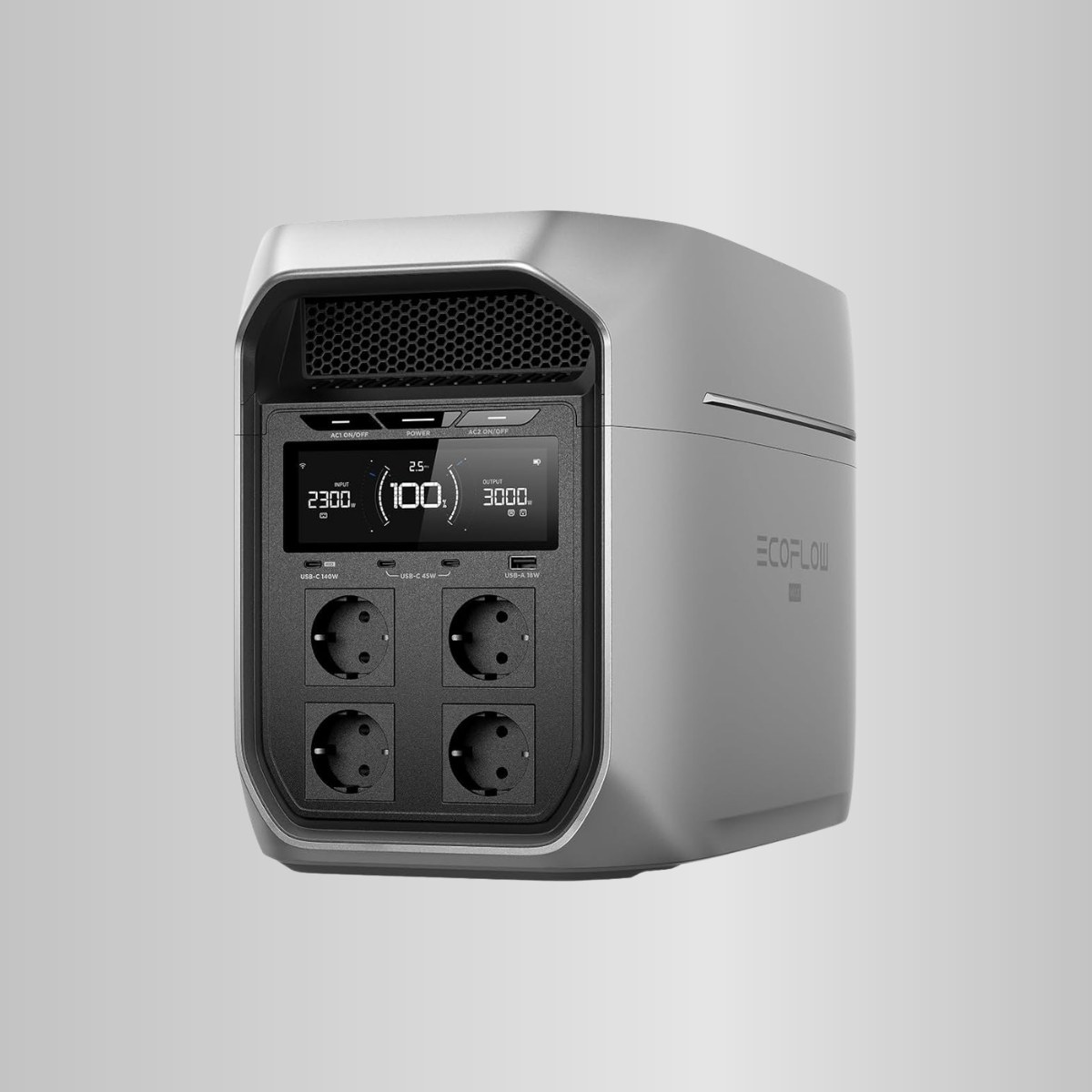 EcoFlow Delta 3 Max Plus mieten bei Flux Rentals – 2.048 Wh